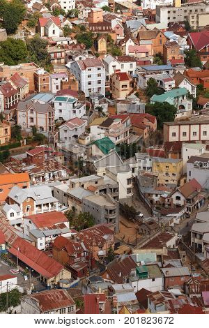 Antananarivo Cityscape, Capital Of Madagascar