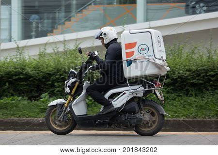 Lazada Express And Logistics Mini Container Motorcycle
