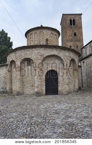 Vigolo Marchese (Piacenza Emilia Romagna Italy): the medieval church in Romanesque style