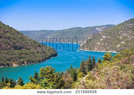 The Lim Bay In Croatia