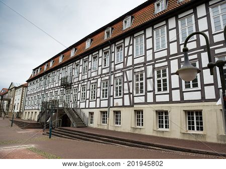Facade of a historic building in Horn-Bad Meinberg Lippe