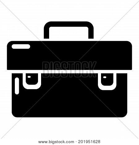 Tool box icon. Simple illustration of tool box vector icon for web