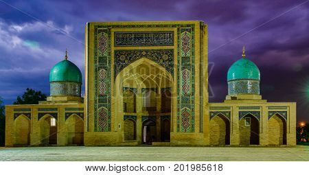 Storm brewing over madrassa in Tashkent Uzbekistan