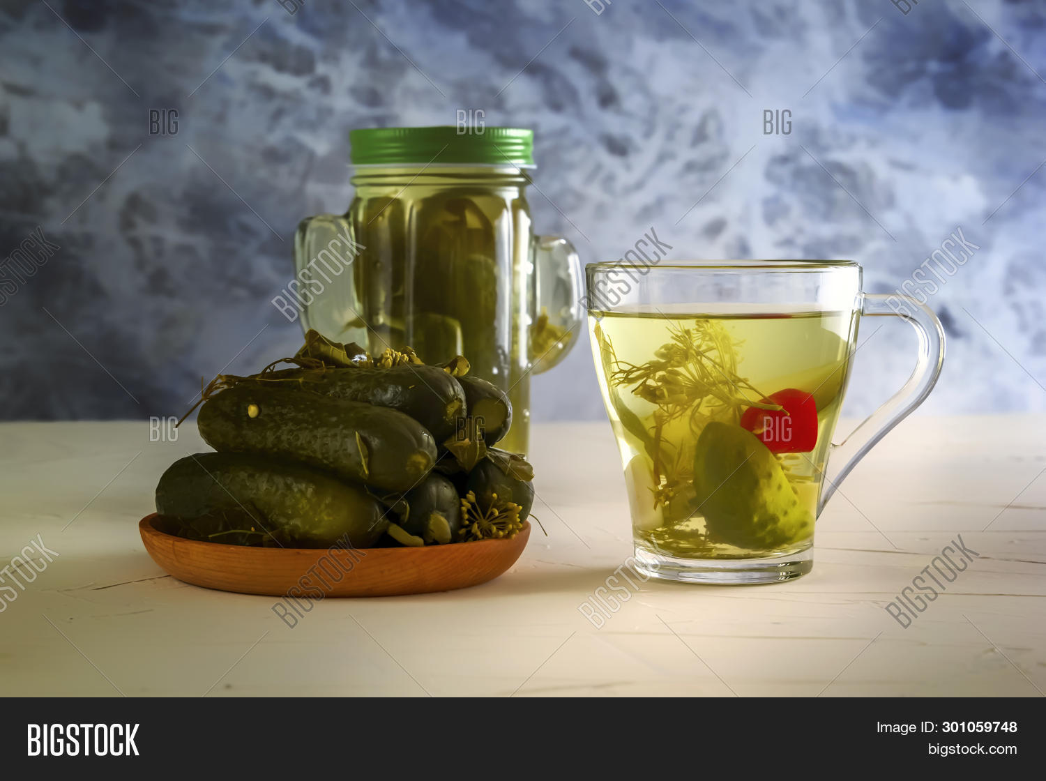 Glass Cup Jar Cucumber Image & Photo (Free Trial) Bigstock