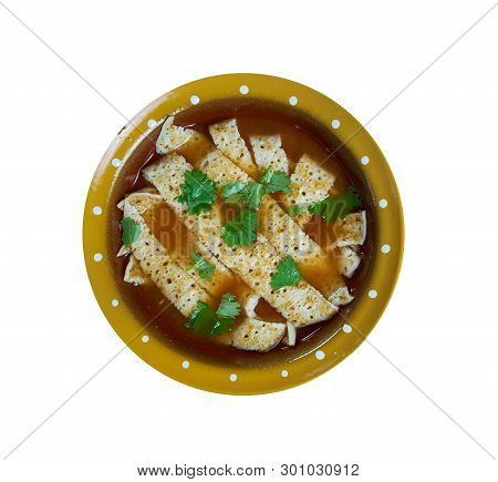 Austrian Frittatensuppe