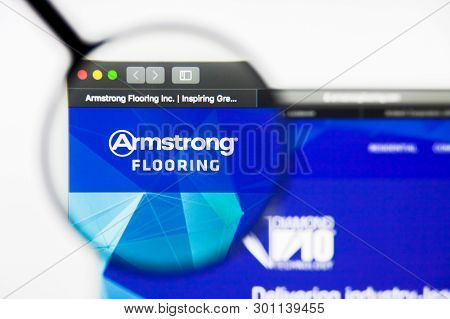 Richmond, Virginia, Usa - 9 May 2019: Illustrative Editorial Of Armstrong Flooring Inc Website Homep