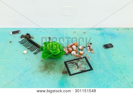 Venice, Italy - May 11: Installation View Of Laure Prouvost, 