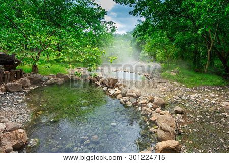 Hot Springs Tha Pai In Mae Hong Son; Thailand