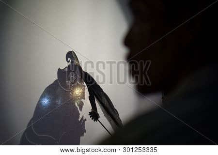 Wayang Kulit Is Indonesian Culture Called Shadow Puppets. It Is Played By People Who Called Dalang A