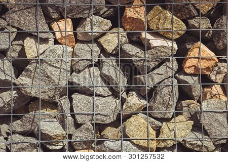Stone Background. Texture Of Stone, Cobblestone, Pavement, Granite