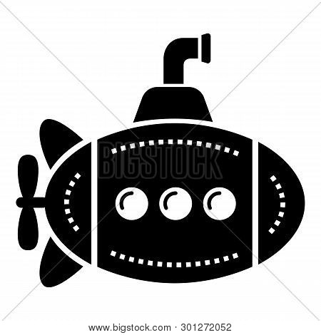 Big Bathyscaphe Icon. Simple Illustration Of Big Bathyscaphe Icon For Web.
