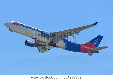 Airplane Taking-off From Kansai Airport