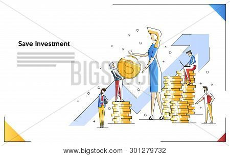 Financial Investments, Marketing, Analysis, Guarantee Of Security Financial Savings And Money Turnov