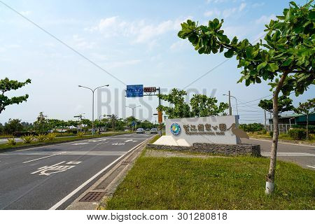 Tainan, Taiwan - April 11, 2019 :  Taijiang National Park, Tainan, Taiwan