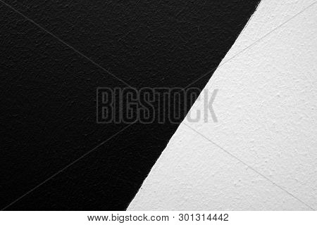 Black And White Painted Wall