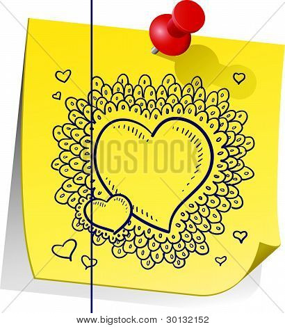 Valentinsdag hjerte