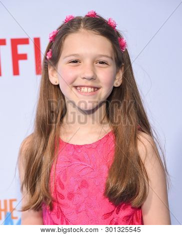 LOS ANGELES - APR 29:  Brenna Sherman arrives for the Netflix 'The Last Summer' Premiere on April 29, 2019 in Hollywood, CA