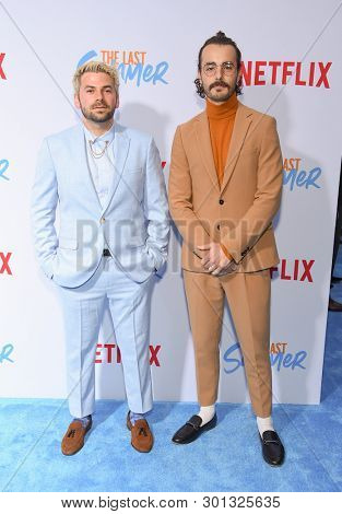 LOS ANGELES - APR 29:  The Shadowboxers arrives for the Netflix 'The Last Summer' Premiere on April 29, 2019 in Hollywood, CA