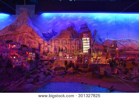 New York, Ny - Apr 14: Gulliver\'s Gate In Manhattan, New York, As Seen On April 14, 2019. It Is A T