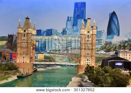 New York, Ny - Apr 14: Gulliver\'s Gate In Manhattan, New York, As Seen On April 14, 2019. It Is A T