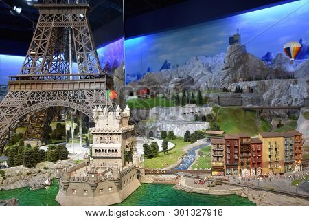 New York, Ny - Apr 14: Gulliver\'s Gate In Manhattan, New York, As Seen On April 14, 2019. It Is A T