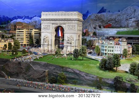 New York, Ny - Apr 14: Gulliver\'s Gate In Manhattan, New York, As Seen On April 14, 2019. It Is A T