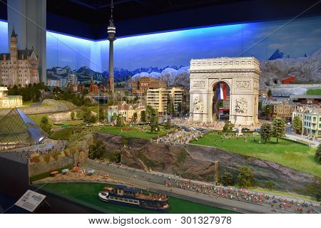New York, Ny - Apr 14: Gulliver\'s Gate In Manhattan, New York, As Seen On April 14, 2019. It Is A T