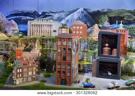 New York, Ny - Apr 14: Gulliver\'s Gate In Manhattan, New York, As Seen On April 14, 2019. It Is A T