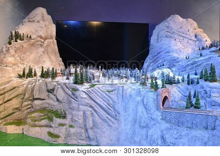 New York, Ny - Apr 14: Gulliver\'s Gate In Manhattan, New York, As Seen On April 14, 2019. It Is A T