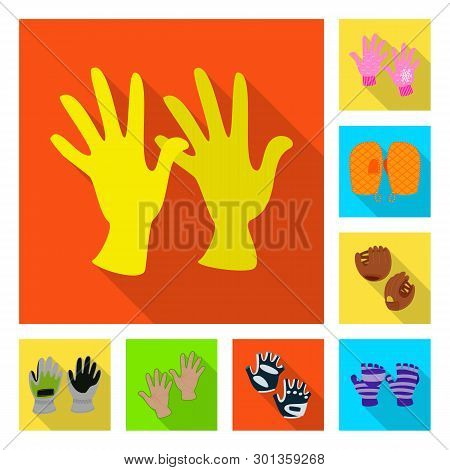 Vector Design Of Own And Textile Sign. Collection Of Own And Safety Vector Icon For Stock.