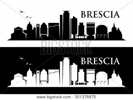 Brescia Skyline - Italy - Vector Illustration - Vector