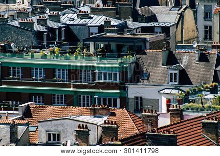 Reims France May 15, 2019 View Of The City Of Reims From The Top Of The Notre Dame De Reims Cathedra