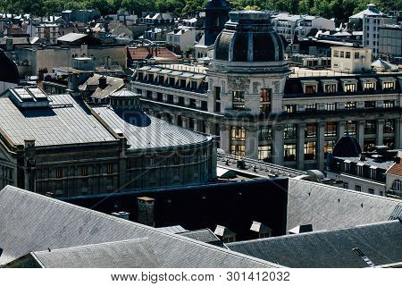 Reims France May 15, 2019 View Of The City Of Reims From The Top Of The Notre Dame De Reims Cathedra