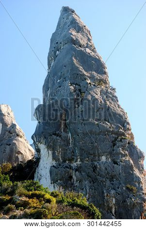 View Of The Aguglia Of Goloritzè, Baunei
