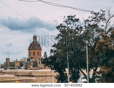 Urban View To Bormla, Cityview Of Malta
