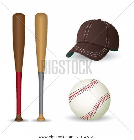 attrezzature gioco di baseball