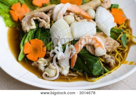 Thai Seafood Noodle