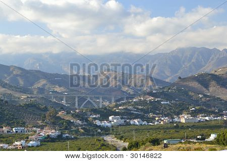 Bjergene mellem Nerja og Mortil