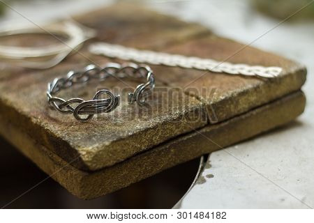 The Plan For The Blank Bracelet For The Silver Braided Bracelet