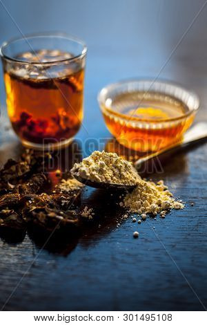 Best Home Remedy To Treat Acne And Pimple On Wooden Surface I.e. Tamarind Pulp,semolina And Gram Flo