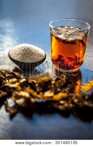 Best Home Remedy To Treat Acne And Pimple On Wooden Surface I.e. Tamarind Pulp,semolina And Gram Flo