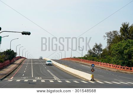 Tainan, Taiwan - April 11, 2019 :  Taijiang National Park On The Morning