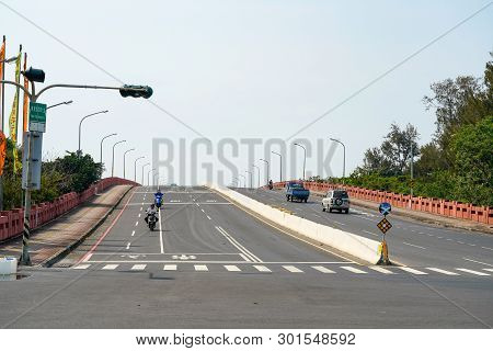 Tainan, Taiwan - April 11, 2019 :  Taijiang National Park On The Morning