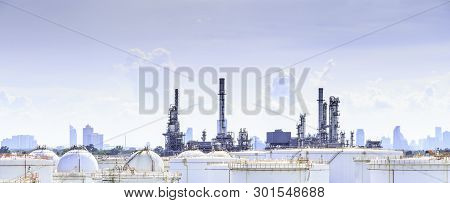 Industrial Business Of Fuel Production Plants In Thailand.