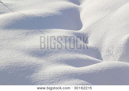 Snö fältet