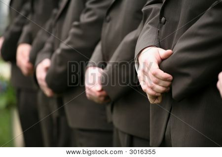 結婚式の Groomsmen