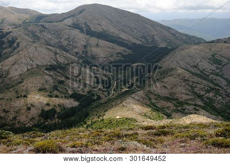 View Of Valley Of Monte Lisone, Fluminimaggiore