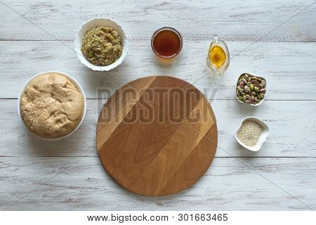 Preparation Of Egyptian Cookies 