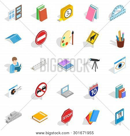 Debriefing Icons Set. Isometric Set Of 25 Debriefing Icons For Web Isolated On White Background