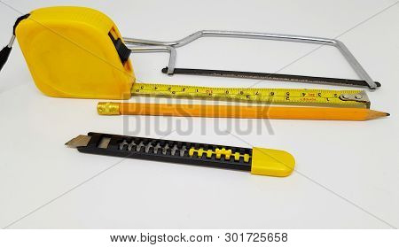 A Collection Of Woodworking Tools